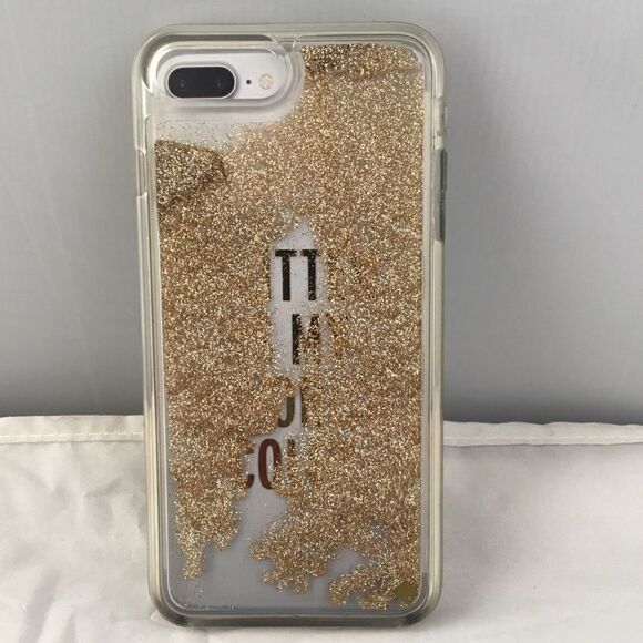 Kate Spade Liquid Glitter iPhone 7+ Phone Case (G) - Picture 3 of 8